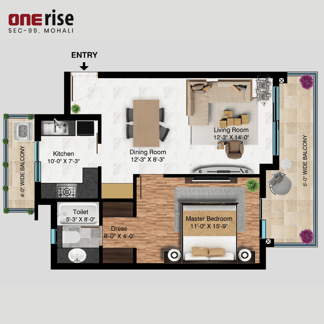 1 BHK
